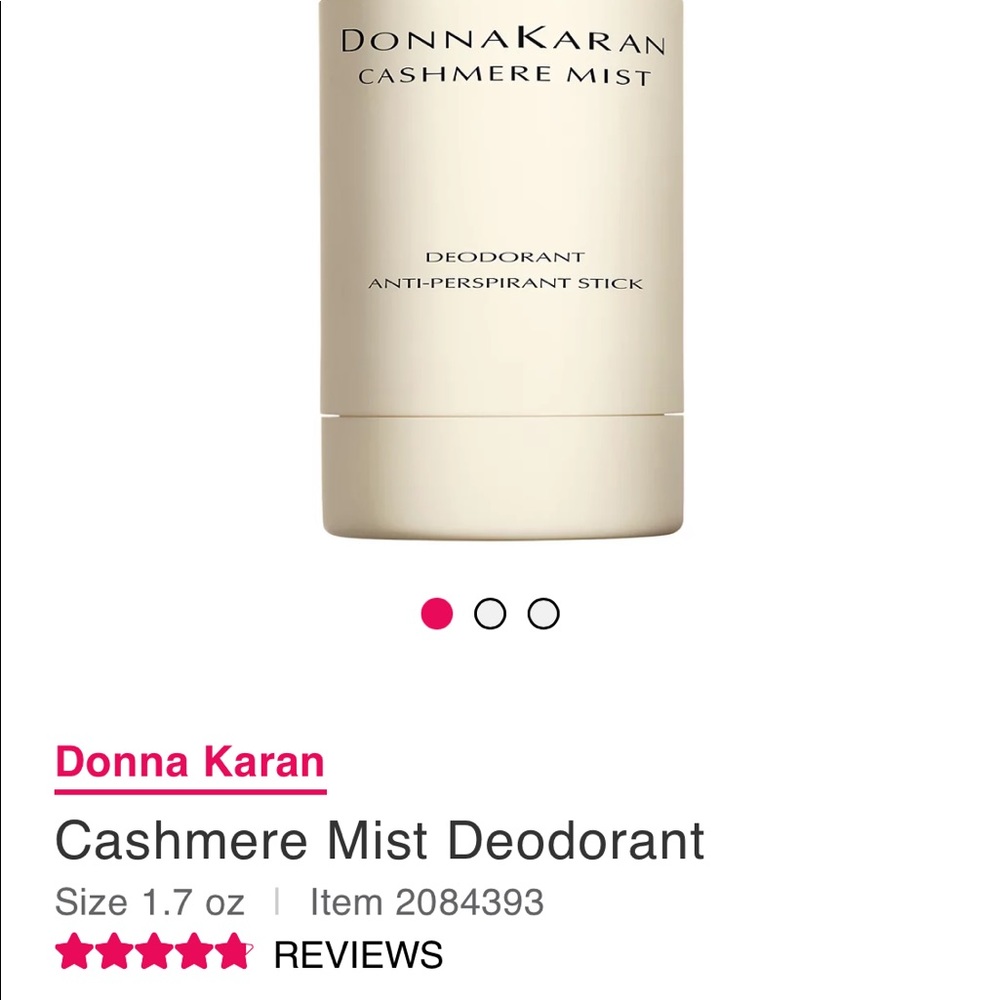 Brand new Donna Karan Cashmere Mist Deoderant